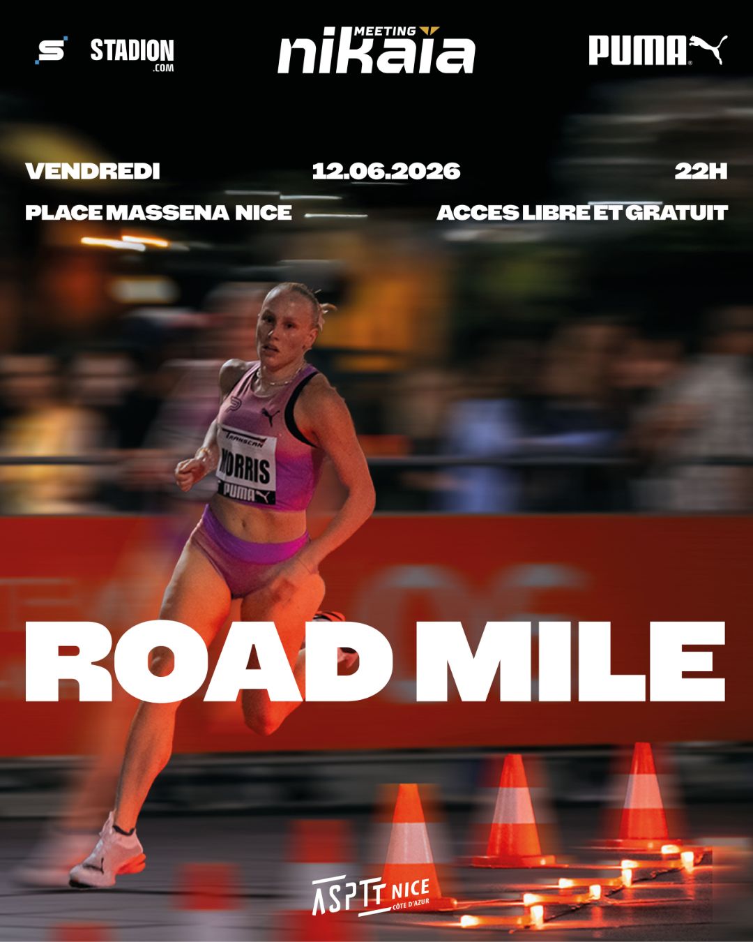 Affiche Road Mile