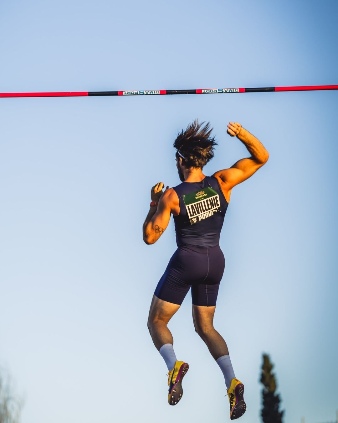 Dossard Lavillenie